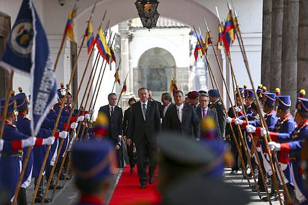 Cumhurbaşkanı Erdoğan Ekvador'da-3