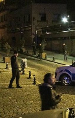 Davutoğlu'nun geçiş güzergahında patlama