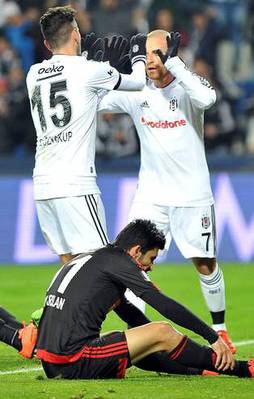Beşiktaş'tan gol yağmuru