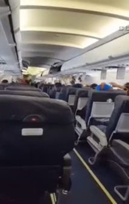 Uçakta bomba patladı!