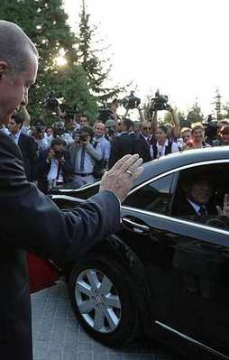 Erdoğan ile Gül Beştepe'de bir araya geldi