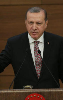 Erdoğan muhtarlarla buluştu