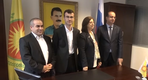 PYD Rusya'da temsilcilik açtı