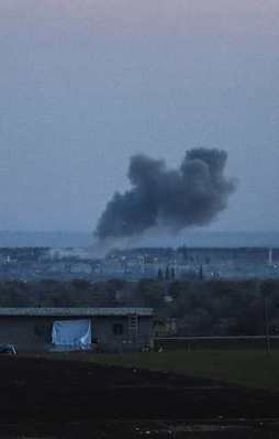ÖSO Azez'de PYD'yi püskürtüyor