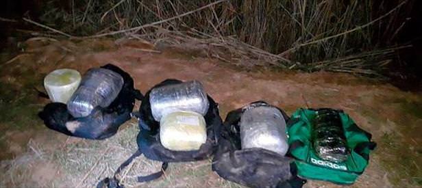 Çantada 50 kilo bomba