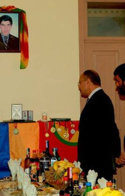 Ermeni Bakan PKK'lı teröristin cenazesinde