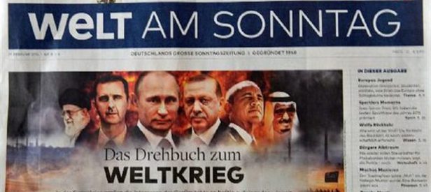 Alman gazetesinden 3. Dünya Savaşı çığırtkanlığı