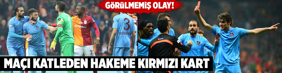 Arena’da kartlar havada uçuştu