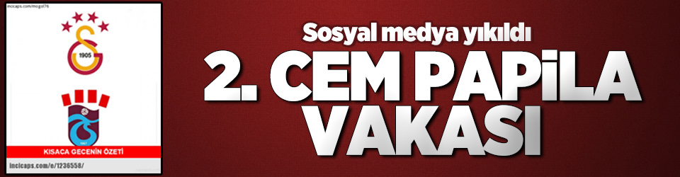 Galatasaray-Trabzonspor caps’leri