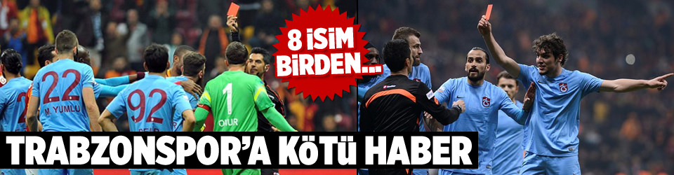 Trabzonspor PFDK’ya sevk edildi