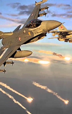 Kandil'deki PKK hedeflerine bomba yağdı