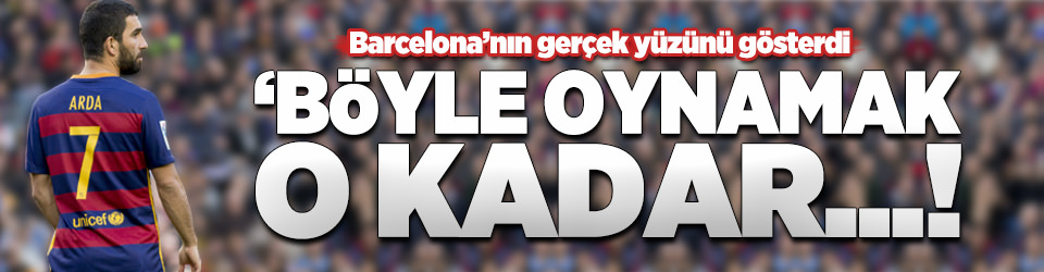 Arda Turan’dan Barcelona itirafı