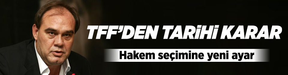 Yıldırım Demirören’den devrim gibi karar!