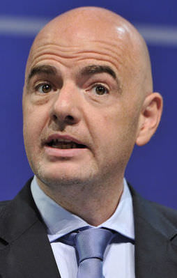 FIFA'nın yeni başkanı Gianni Infantino