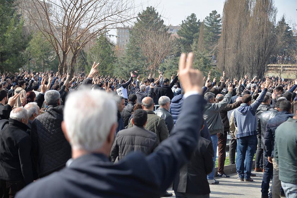 PKK destekçilerine polis müdahale etti-3