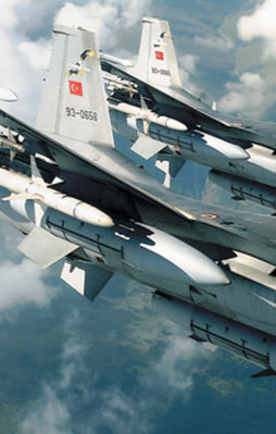 Sınıra 10 adet F-16 gönderildi