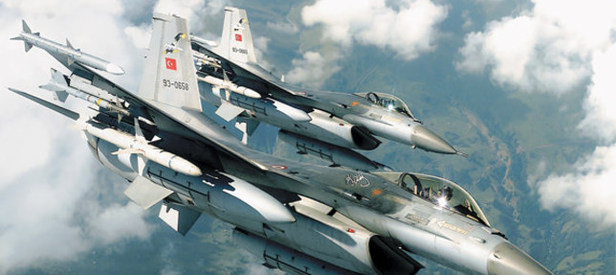 Sınıra 10 adet F-16 gönderildi