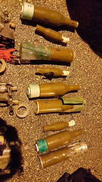 Adana’da bir otomobilde 3 roketatar ele geçti