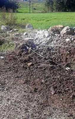 Suriye'den Yayladağı'na 3 havan mermisi düştü