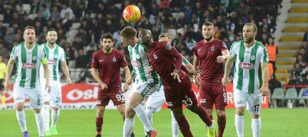 Trabzon deplasmanda kayıp