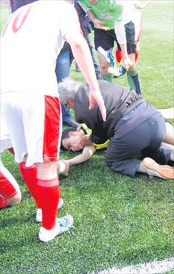 Yeşil sahada kalbine yenildi