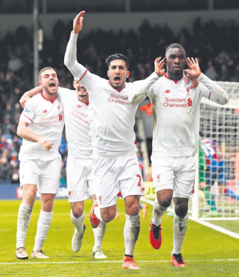 Liverpool 90'da Crystal'ı yıktı