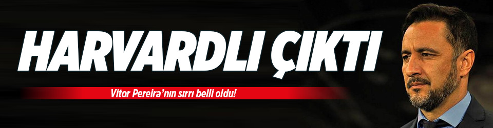 Pereira Harvardlı çıktı!