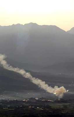 Obüsler PKK'yı vurdu!