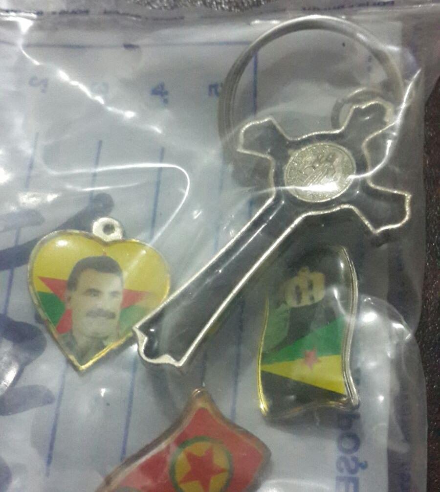 Teröristten haç işareti çıktı-1