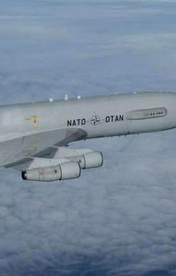 NATO uçağı Türk hava sahasında!