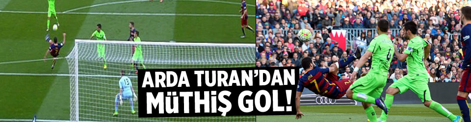 Arda Turan’dan rövaşata