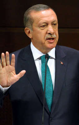 Erdoğan PSV taraftarlarına sert tepki gösterdi