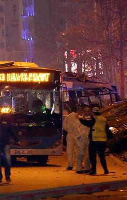 Saldırıda 300 kilo patlayıcı kullanılmış