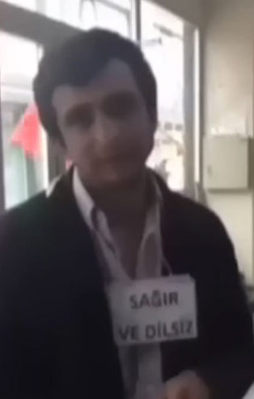 "Sağır dilsiz" dilenci yakalanınca bülbül kesildi