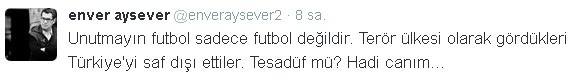 Aysever Fenerbahçe maçını teröre bağladı-1