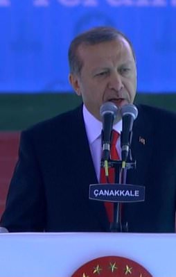 Erdoğan Çanakkale'de müjdeyi verdi