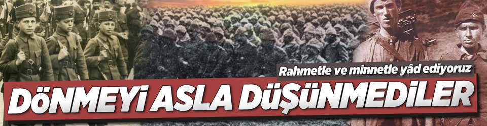 Çanakkale destanından kareler