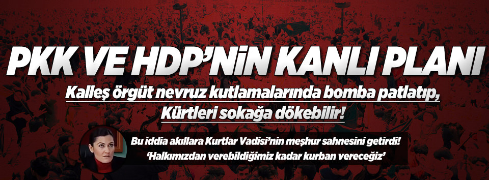 PKK ve HDP'nin kanlı planı