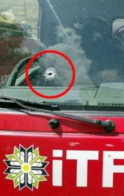 Hainler Mardin'de itfaiye ekibine saldırdı