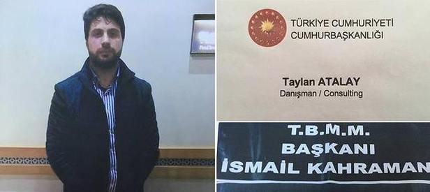 Kendisini ’cumhurbaşkanı danışmanı’ olarak tanıtan kişi tutuklandı