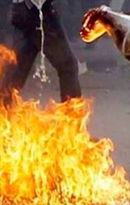 Markete saldırdılar