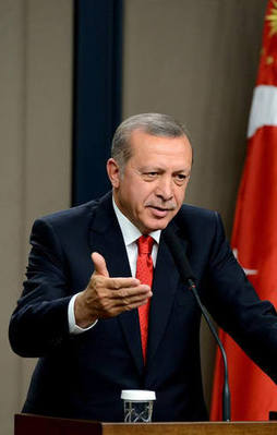 Erdoğan'a Washington'da destek gösterisi