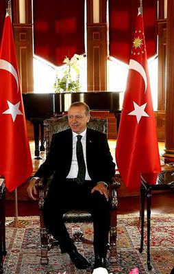 Cumhurbaşkanı Erdoğan Kerry ile görüştü