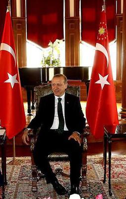 Cumhurbaşkanı Erdoğan, John Kerry ile bir araya geldi