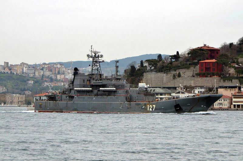 Rus gemilerinde dikkat çeken detay