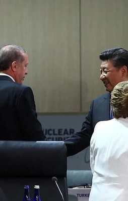 Cumhurbaşkanı Erdoğan dünya liderleriyle buluştu