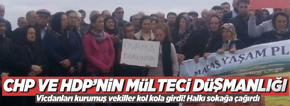 Mülteci karşıtı eylemde 'Halkların kardeşliği' sloganı attılar-2
