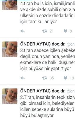FETÖ'cü Aytaç'tan akıl dışı tweetler