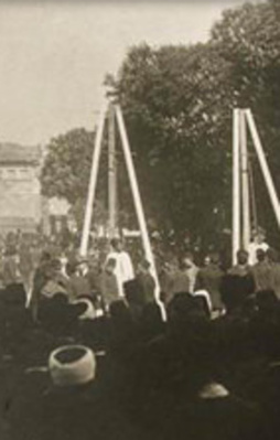 Suçluları Sultanahmet'te böyle sallandırdılar!
