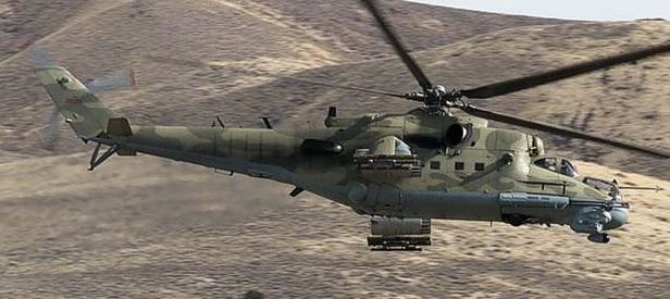 Irak’ta Rus helikopteri düştü